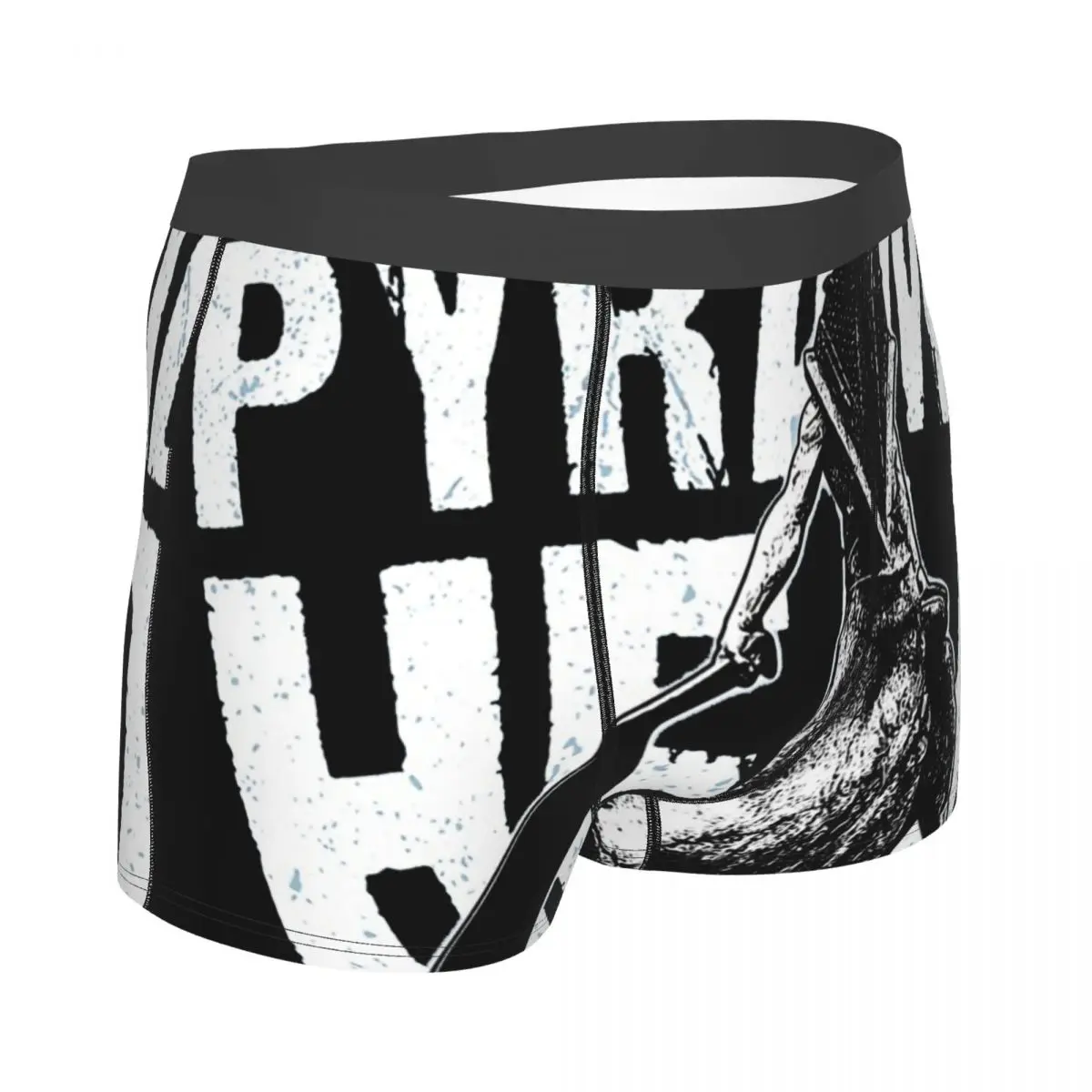 Silent Hill Game Pyramid Head Classic1 Underpants Breathbale Panties Man Underwear Print Shorts Boxer Briefs