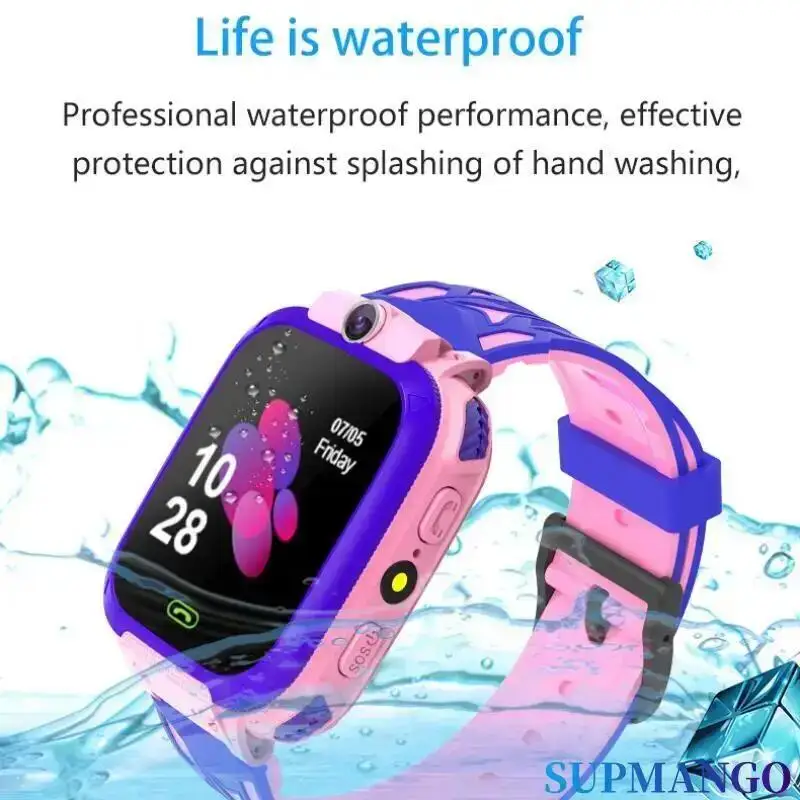 Kids Watches 2G Call Kids Smart Watch Children SOS Waterproof Smartwatch Clock SIM Card Location Tracker Child Watch