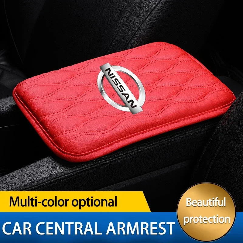 Car  Central Center Console Armrest Box Pad Protective for Nissan Qashqai Patrol Micra X Trail Tiida Navara Nismo Note Teana