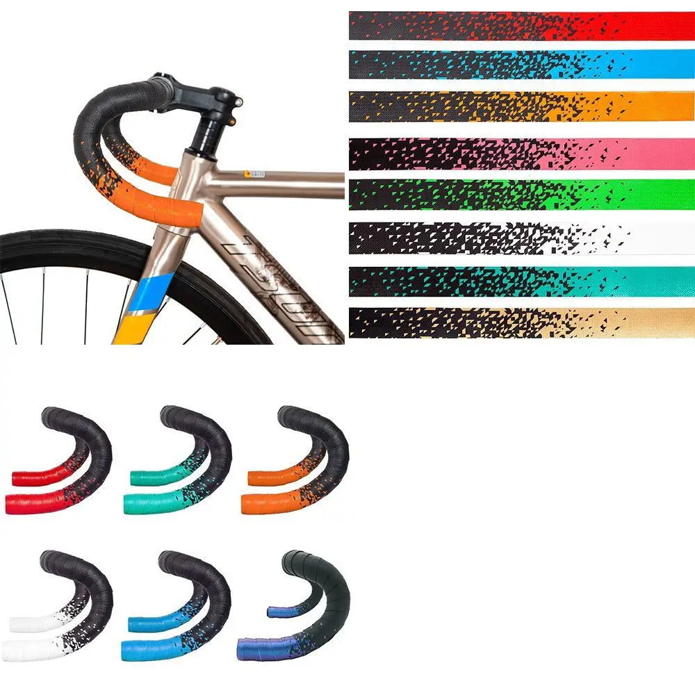 Bicycle Handlebar Tape Anti-Vibration EVA Bent Cycling Road Bike Tapes Racing Breathable Non-Slip Handlebar Belt Bike Accessor image 2