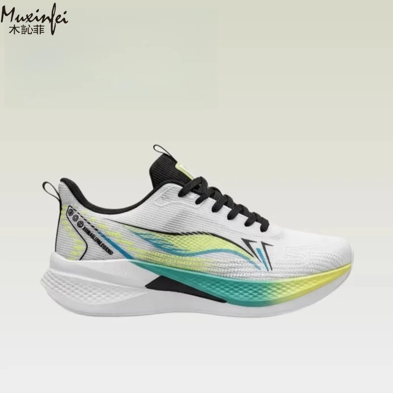 

High elasticity running shoes for both men and women couple sports shoes with anti slip mesh rebound lightweight running shoes