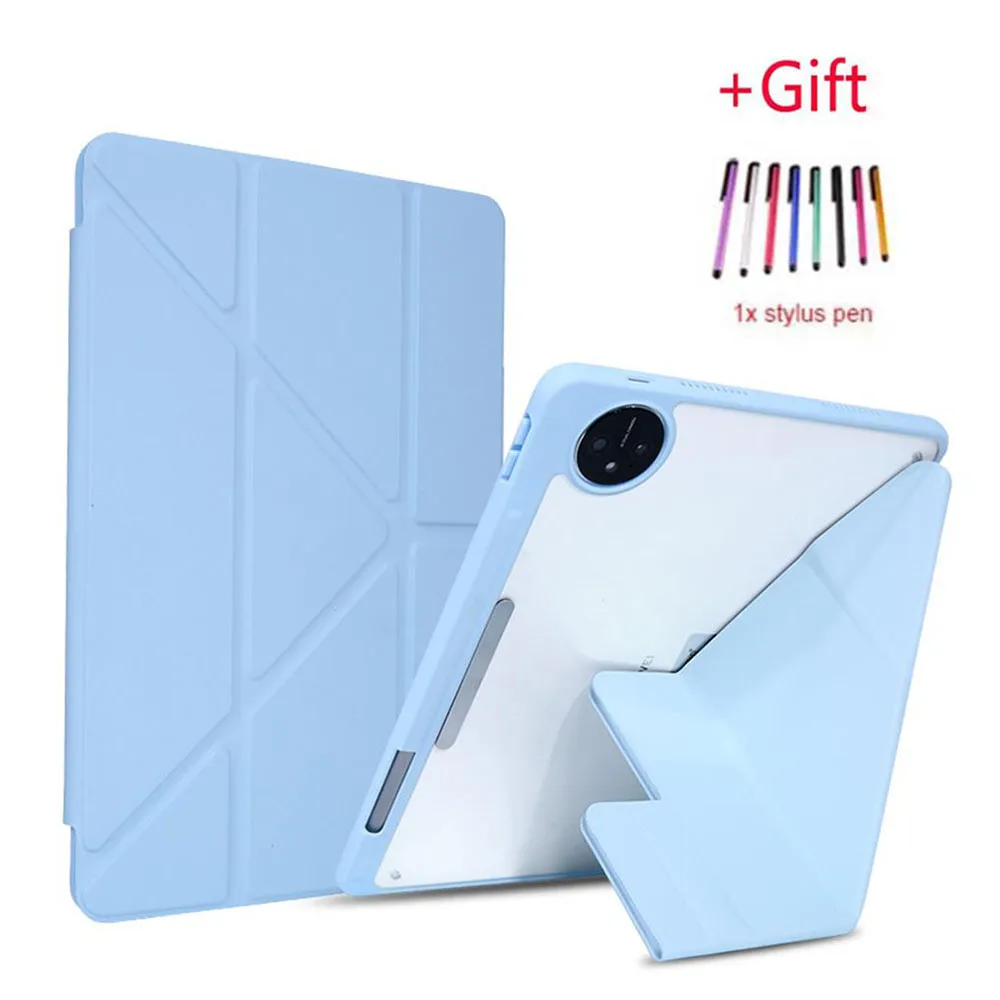 

With Pencil Holder Case for Huawei Matepad Air 11.5 2023 Matepad 11 2023 Pro 11inch Auto Sleep Wake Flip PU Leather Soft Cover