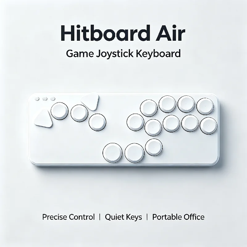 Hitboard Air Game Joystick Keyboard With Hall Sensor 3d Printing Case Hitbox Controller -- -- No Support Ns2 Switch System