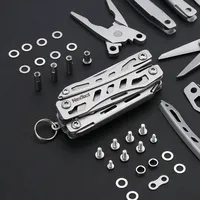 NexTool Mini Flagship Multitool 10 in 1 Mini EDC Keychain Multi Tool Folding Pliers Pocket Knife Scissors Outdoor Tools