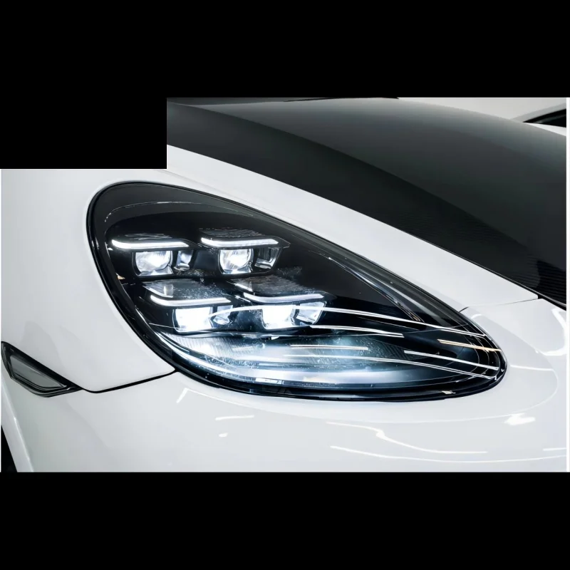 Headlight Matrix Front Lamp For Porsche Cayenne Panamera Macan 2011-2021 Upgrade 2025 Car Accessories