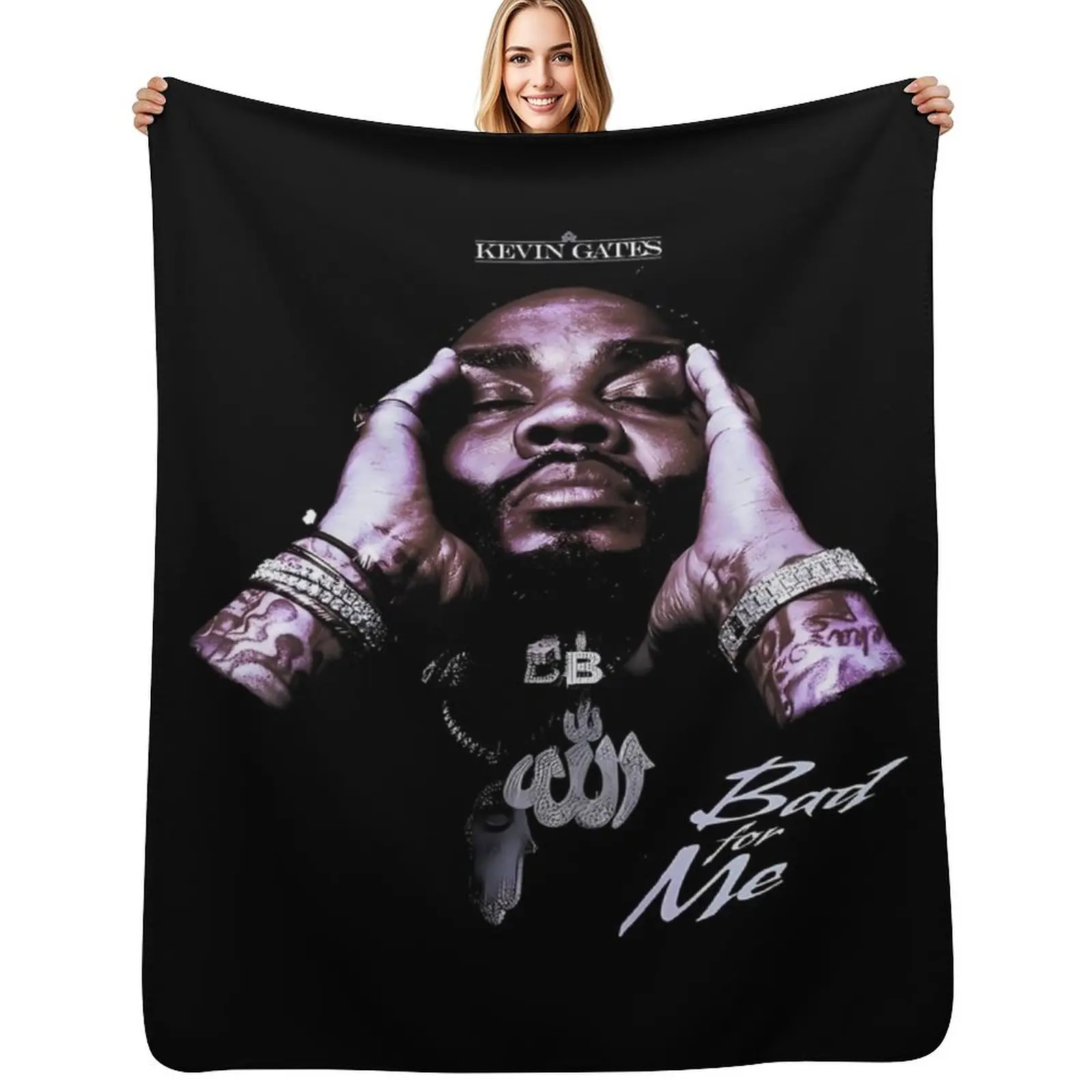 Kevin Vintage - Kevin Tour Throw Blanket Multi Purpose Soft Warm Blanket for Home Travel