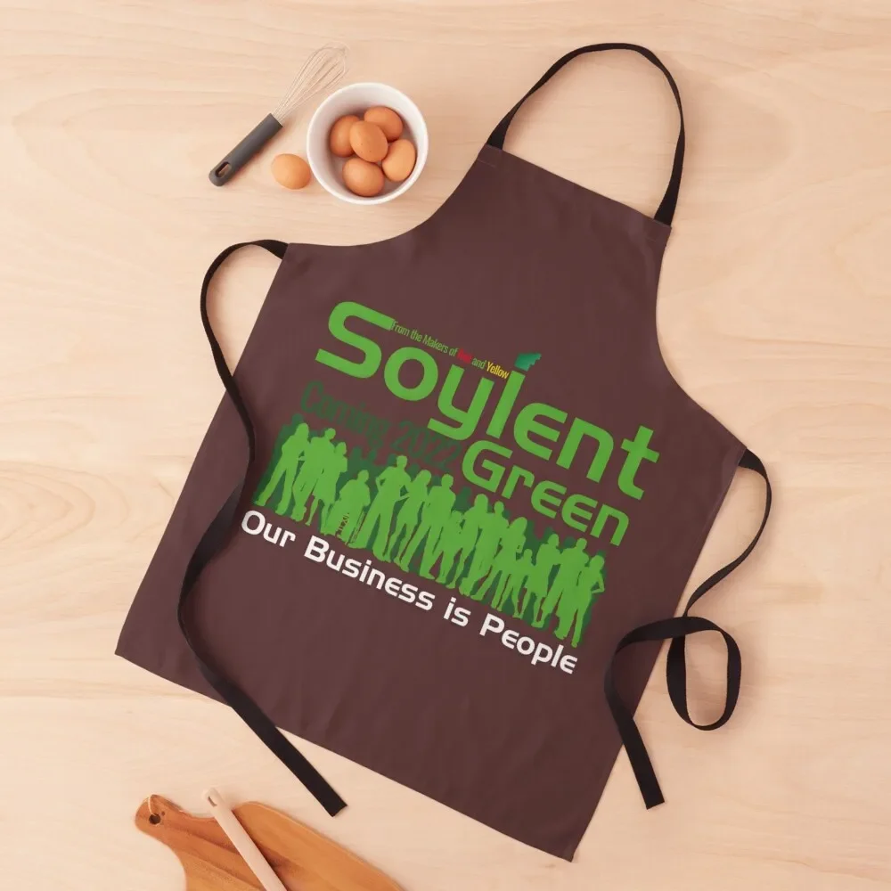 

Soylent Green is People Essential \t\t Apron Women's Dresses cook wear kitchen woman chef for man Apron