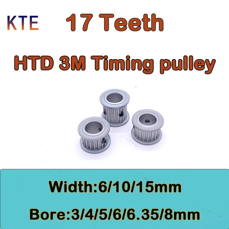 17 Teeth Htd 3M Tim…