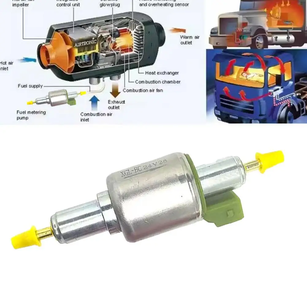 12V 24V Auto Luft Diesel Parkplatz Öl Kraftstoff Pumpe Mit Stecker Luft Standheizung Für Webasto Eberspacher Heizungen auto Heizungen 22-U7M0