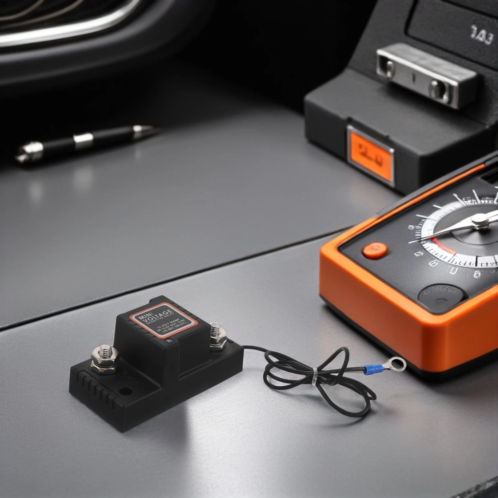 

Isolator Relay For Motorcycle Atv Car Go-Kart Dual System Voltage Sensitive Smart Cutoff Controller Automotive