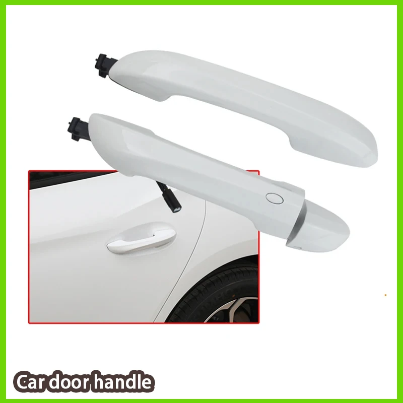 

Для Roewe MG5 2021-2023: Индукционная ручка двери, кнопка открывания двери, наружная ручка передней/задней левой/правой двери, 4-дверный дверной переключатель, автозапчасти