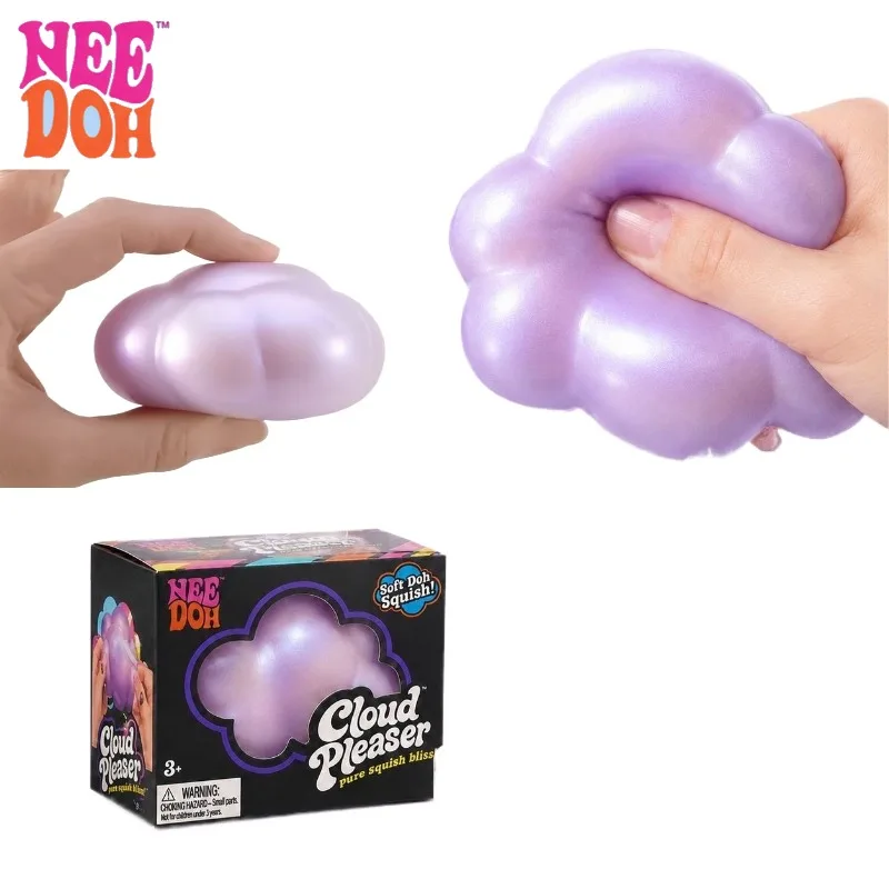 Little Cloud Pleasure Device Needoh Squeeze Fun Creative Stress Relief Sensory Toy Pressure Release Ball Fidget Toys Squishy Toy