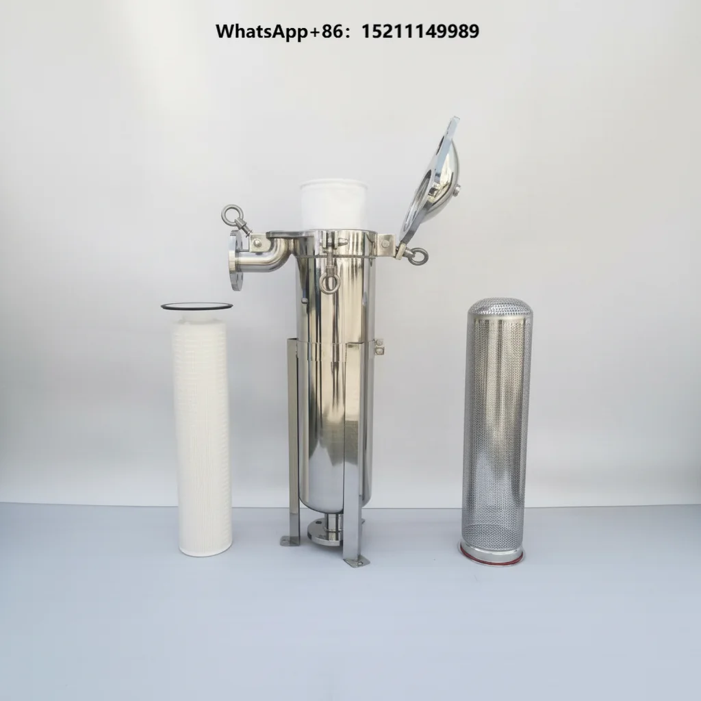 New Industrial Tap Water Pipeline Impurity Filter Stainless Steel 304/316 40m3/h Flow Rate Cooling Water Circulation Filtration