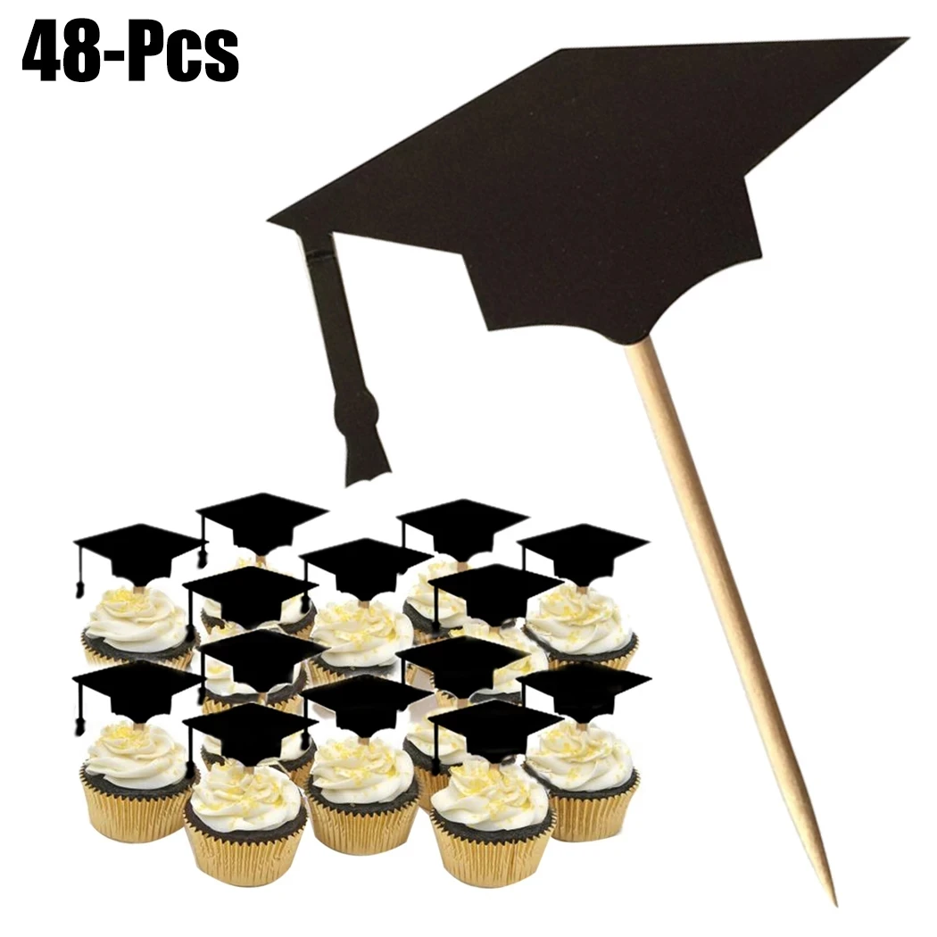 

Happy Graduation Paper Cake Toppers Cupcake Wrapper Bachelor Cap Transcript Class Of Cake Decoration Student Graduation Ceremony