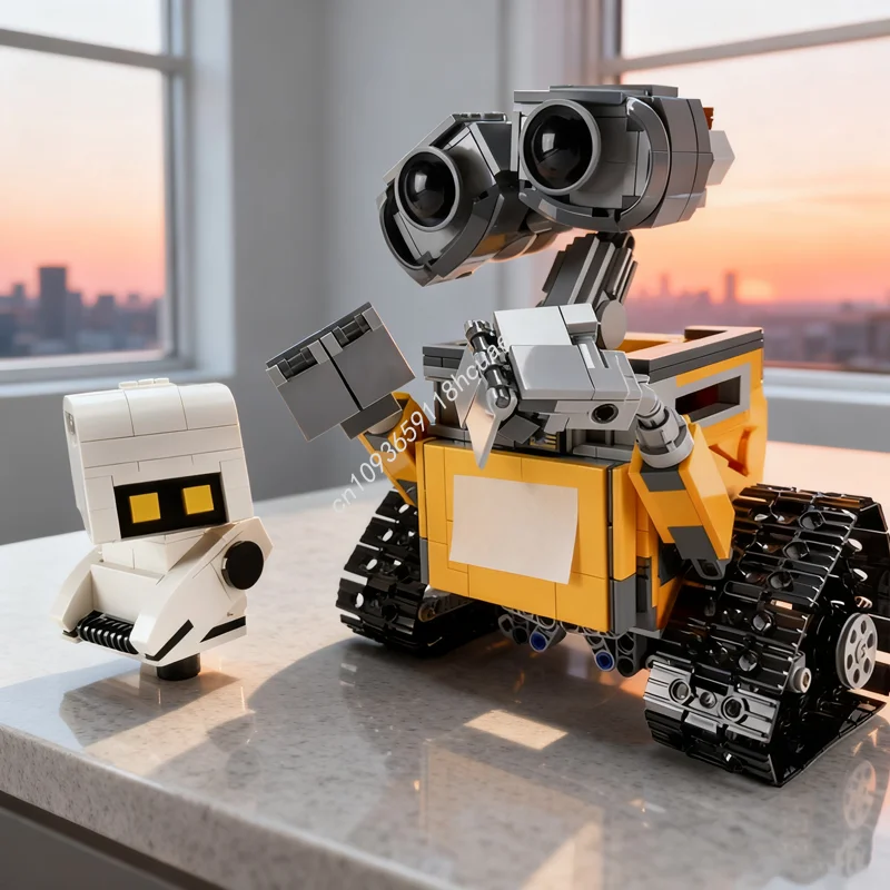 

209 шт. MOC M O WALL E идеи и модель CUUSOOed, строительные блоки, архитектура, сборная идея, рождественские подарки, развивающие игрушки для детей
