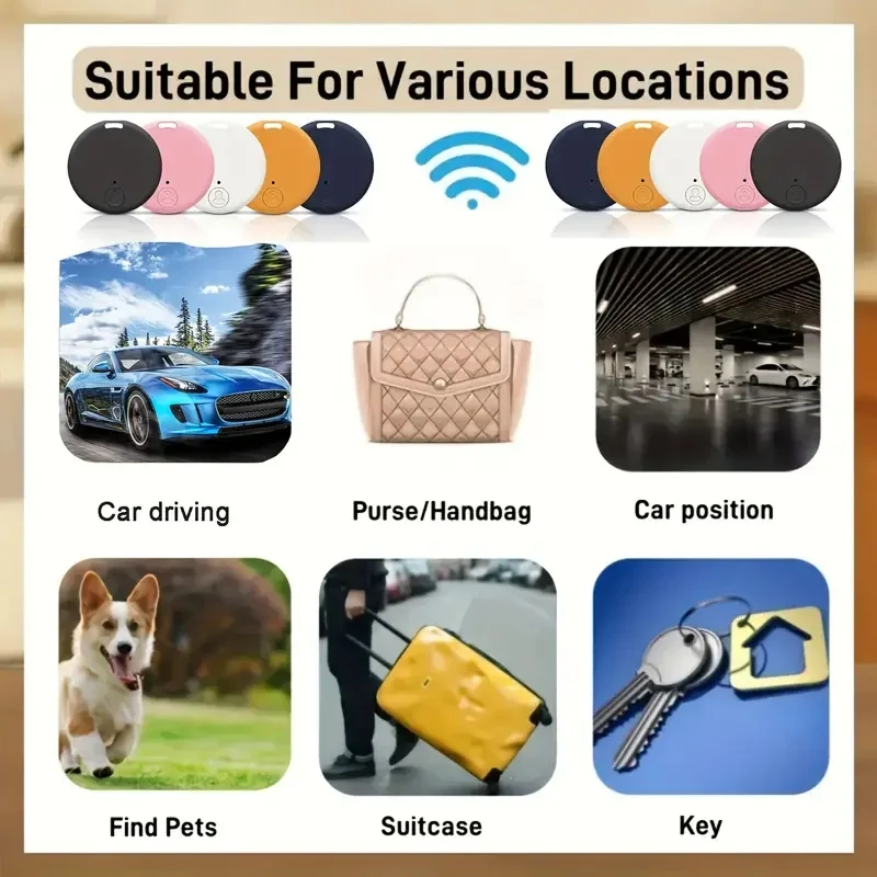 5pcs Mini GPS Tracker Anti-lost GPS Device Strong Car Tracking Device Anti-Lost Mini Worldwide Smart Kid Car Pets Finder Locator