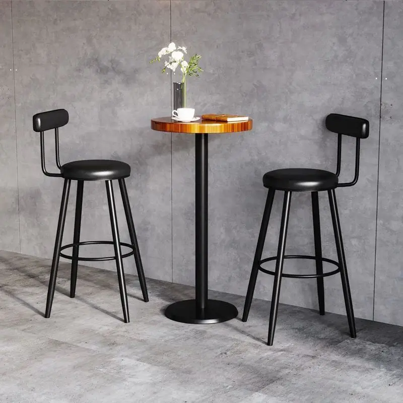 

Minimalist Modern Bar Stools Design Kitchen Bar Stool Aesthetic Classic Nordic Sillas Para Barra De Cocin Furniture Decoration