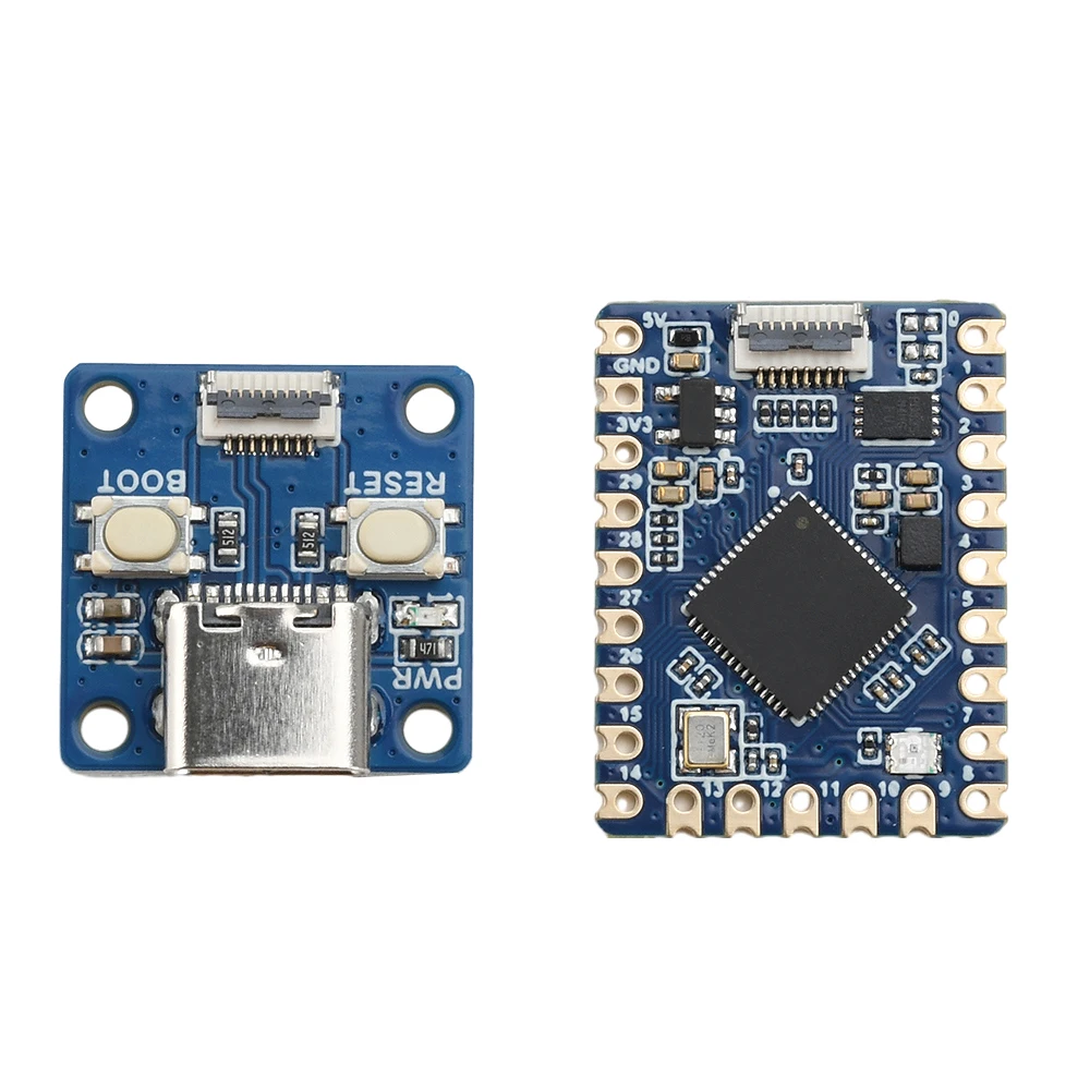 Rp2350 mini módulo de placa de desenvolvimento microcontrolador rp2350a dual core arquitetura dupla 3 processador RISC-V para raspberry pi
