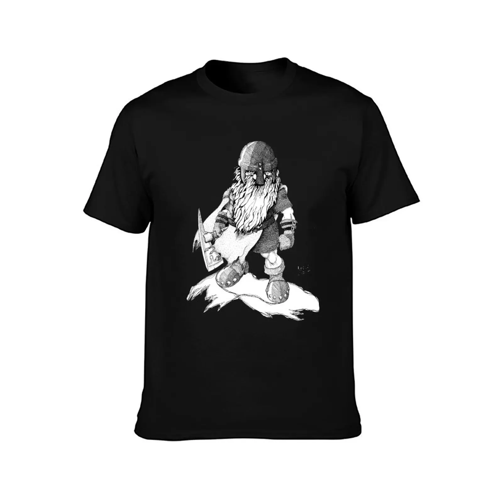 Asplenia Studios: Dwarven Warrior 2001 T-Shirt cute tops man clothes aesthetic clothes man t shirt designer t shirt men