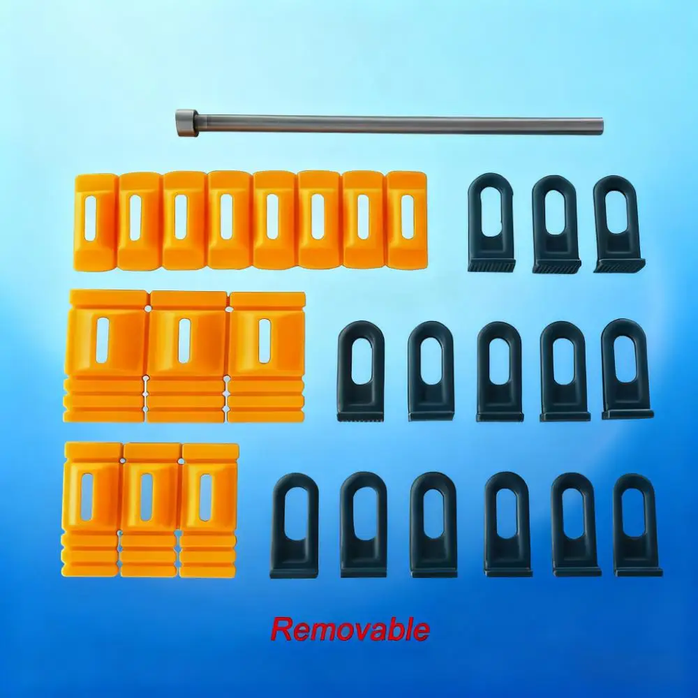 Nieuwe Verveloze Lijmtrekker Tabs Dent Auto Reparatie Tool Voertuig Uitdeuken Repareren Tool Set Oranje Dent Puller Kit