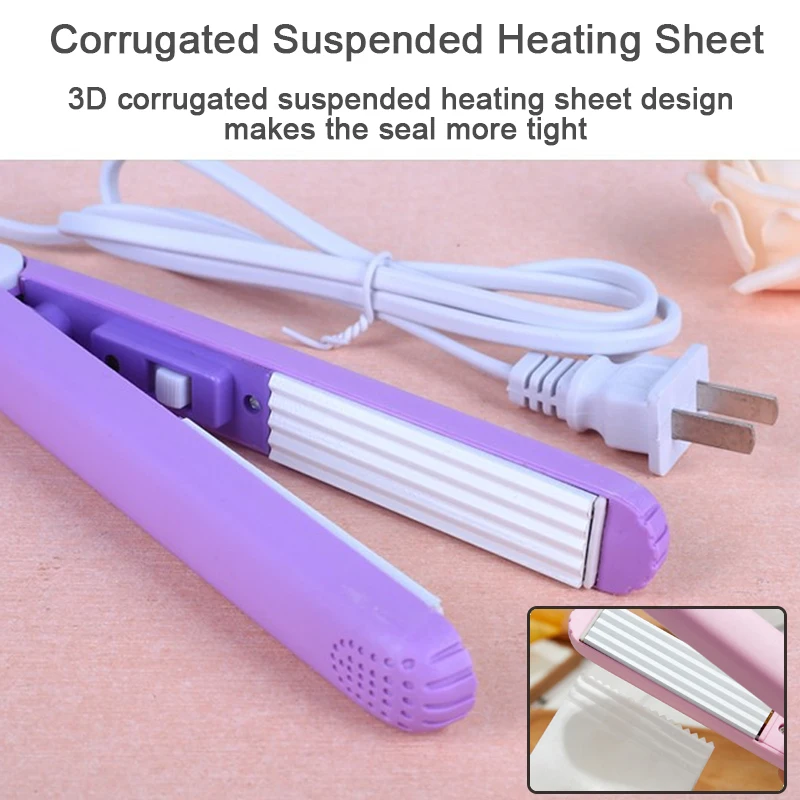 New Mini Hair Curler Portable Curling Iron Ceramic Corrugate Dry Wet Volume Fluffy Curls Hair Styling Appliances  Dropshipping