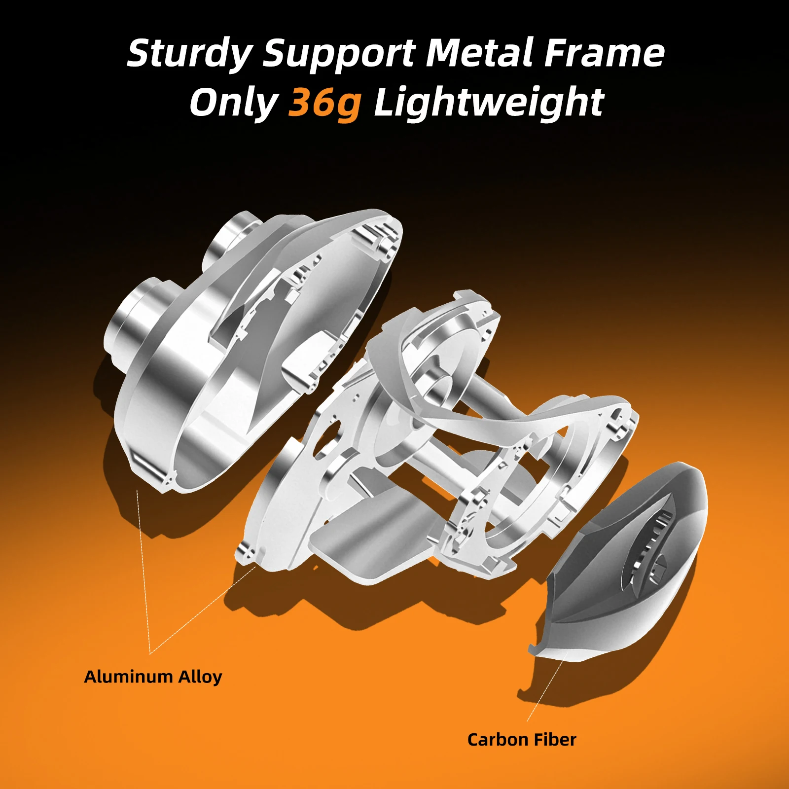 PURELURE アルミボディ シルバーフェザー 4.4g スプール 超軽量 BFS