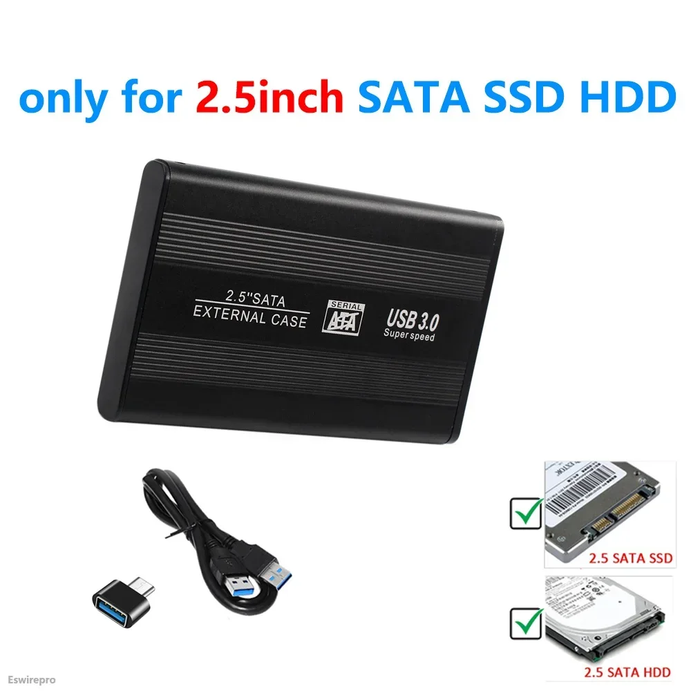 USB から SATA IDE HDD SSD 2.5/3.5 インチアダプタハードドライブ