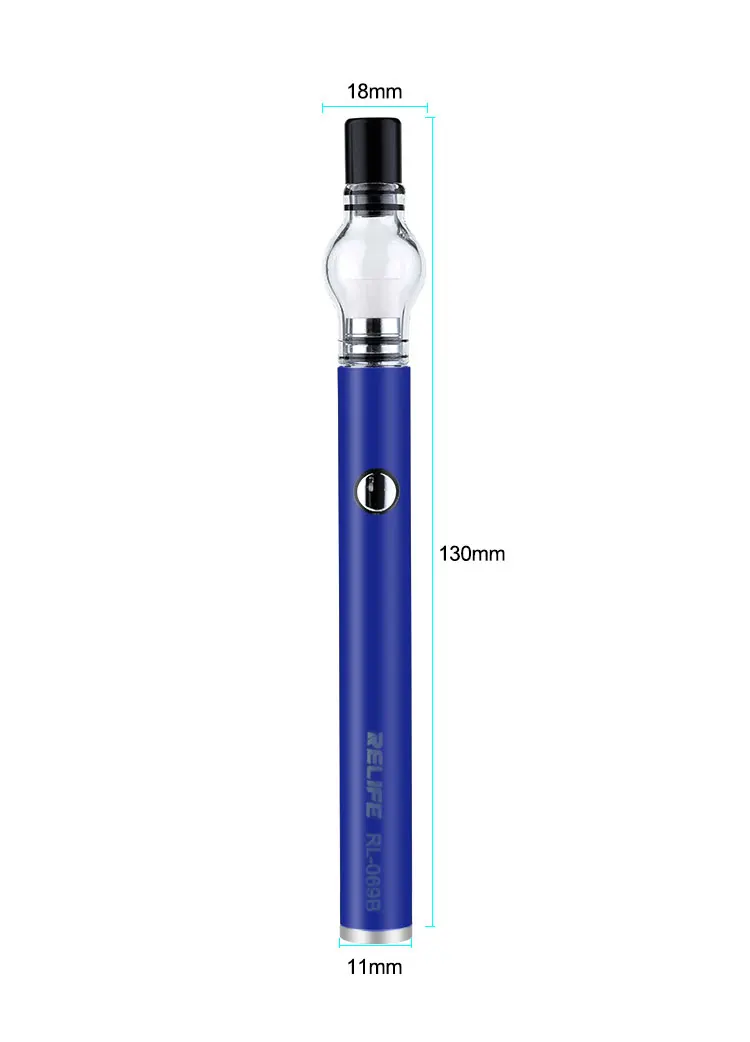 RELIFE RL-069B Rosin Atomizer Short Circuit Detection Tool Rosin Pen No Soldering Iron for Mobile Phone Repair Rosin Flux Pen view 5