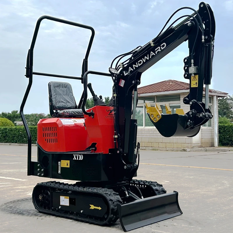 China Small Excavators Factory Euro 5 EPA 1000kg Hydraulic Mini Digger Price 1.2 Ton Micro Excavator  XT12 Excavator Customized