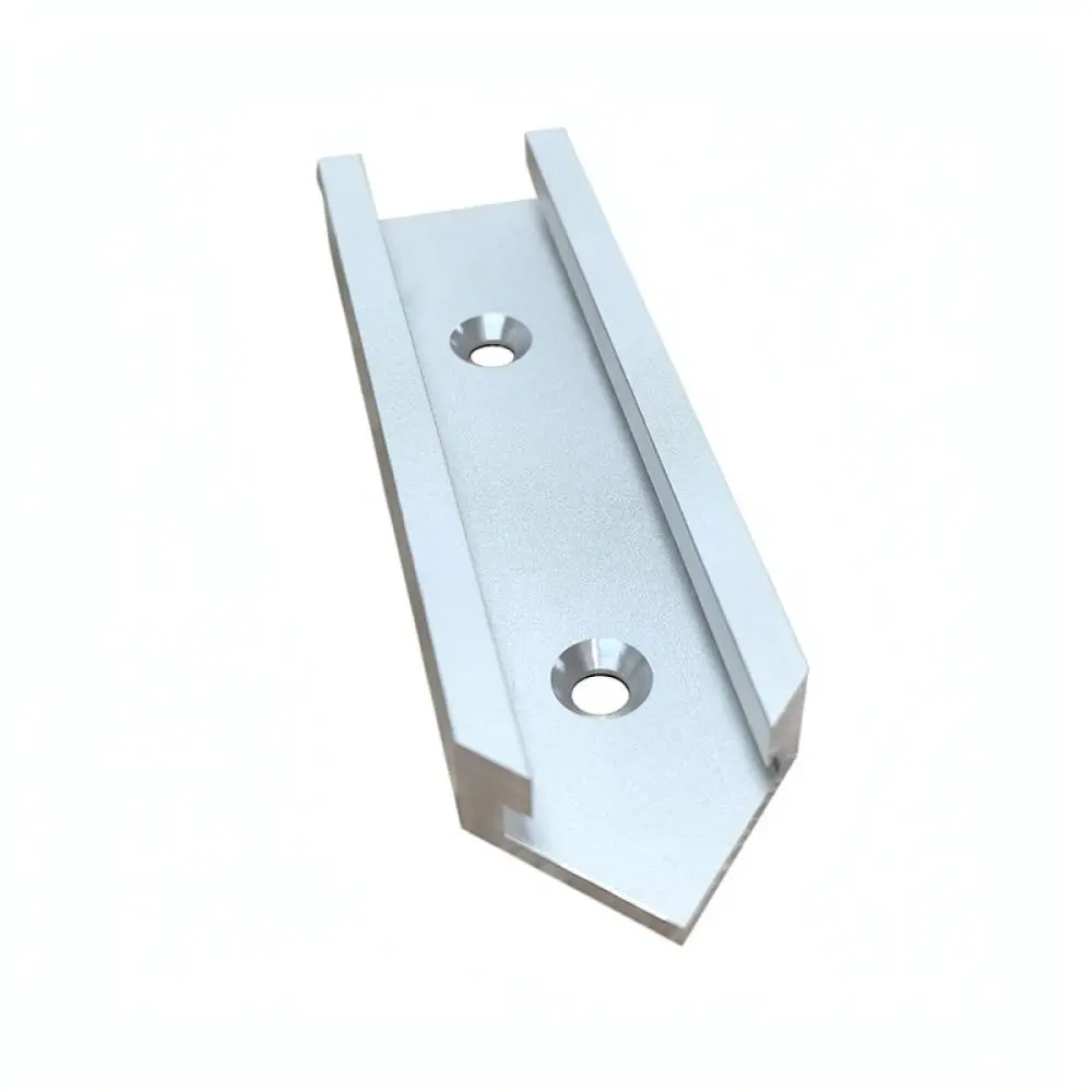 30mm Rail Connector Slider Aluminum Alloy Woodworking T Slot Miter Jig Guide Block Precision Tool For Saw Routing