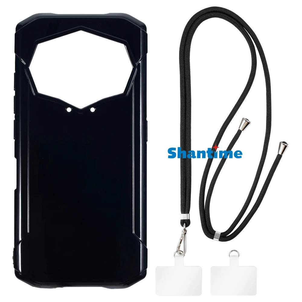 Suitable for iHunt Cyber Falcon Thermal Pro Case + Ajustable Neck/Crossbody Lanyards and Spacers, Silicone TPU Cover