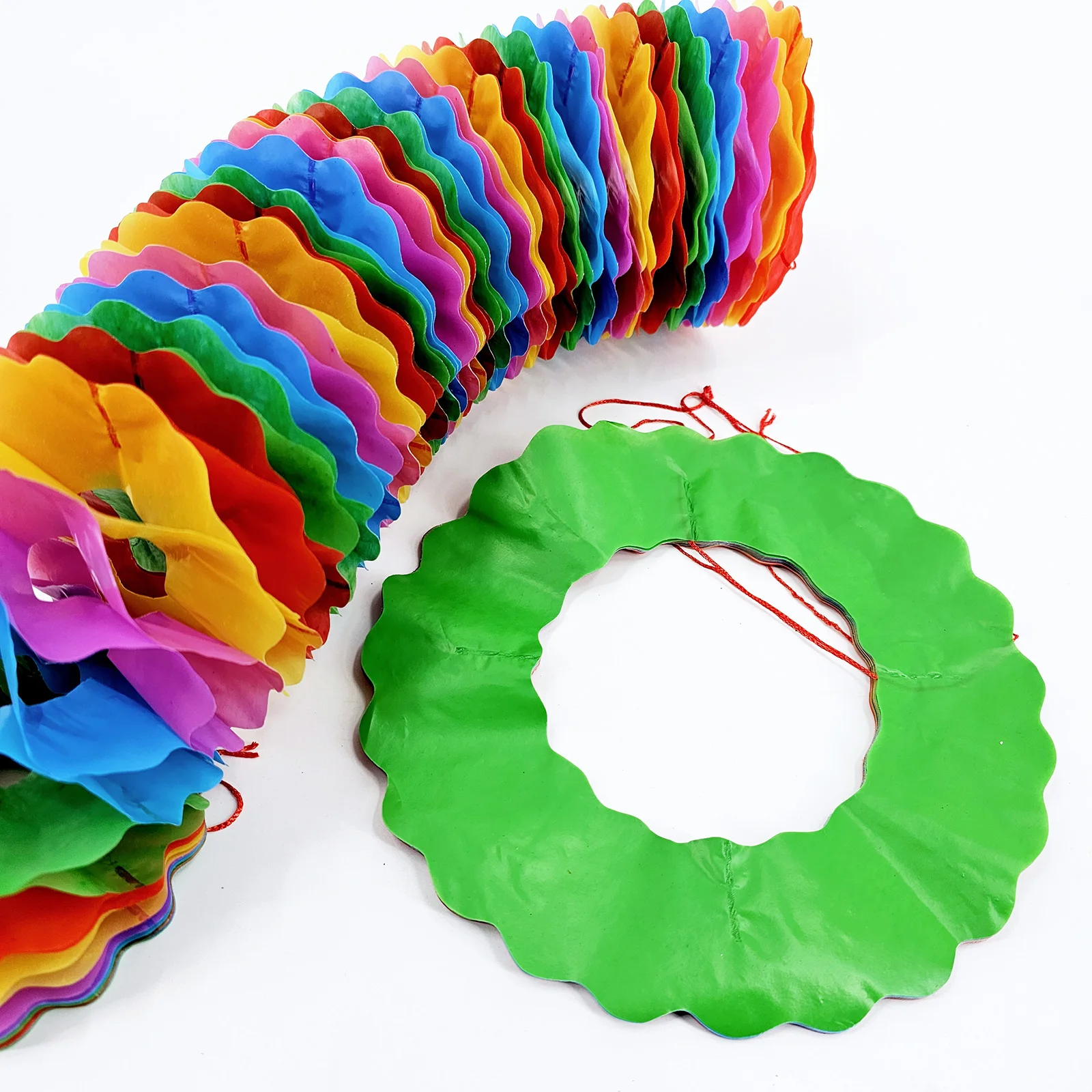   サークル圧縮フラワー (ラガー & S サイズ) ステージマジックトリック小道具アクセサリーギミックフラワーマジックトリック子供子供パズル