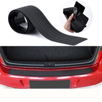 Universal Car Trunk Door Guard Strips Styling for Nissan qashqai j10 j11 juke X-Trail T30 T31 T32 Rogue S35 Tiida Livina