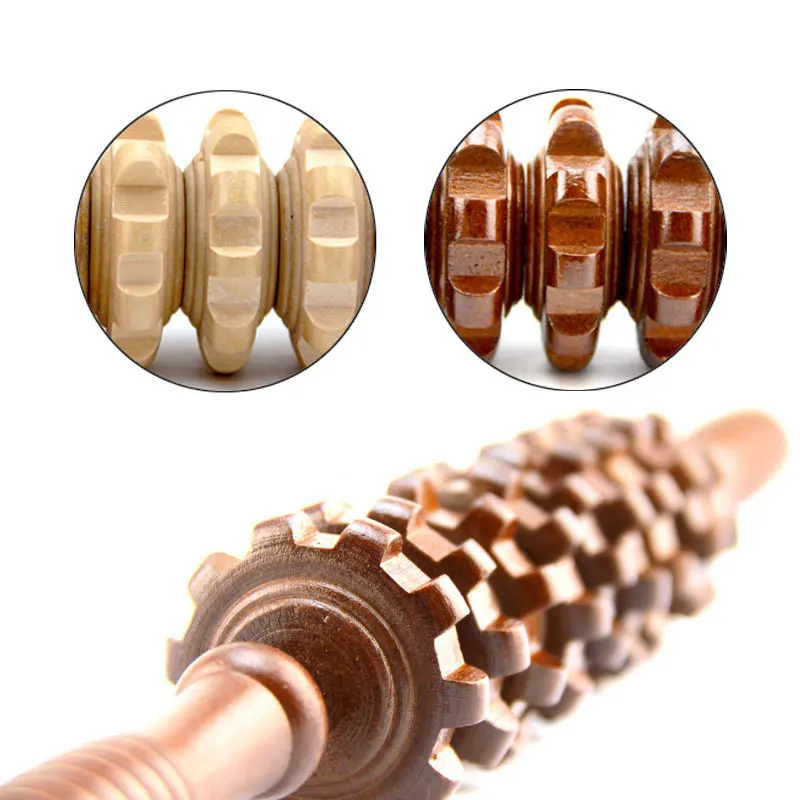 Handheld Cellulite Massager Stick -Trigger Point Muscle Release Roller for Pain Relief, Deep Tissue Massage Tool for Body, Legs view 3