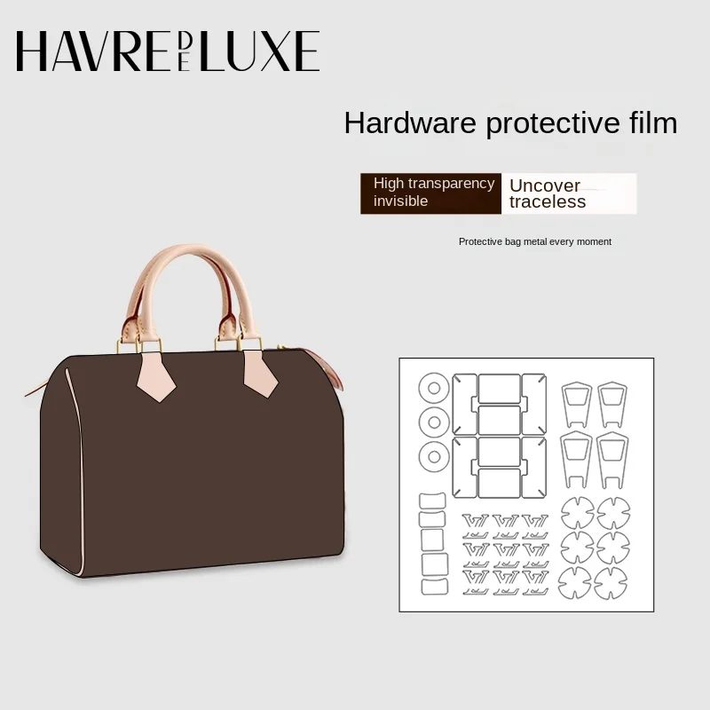 HAVREDELUXE Metal Protective Film For Lv Speedy 25 30 Strapless Bag Metal Film SIngles Buy