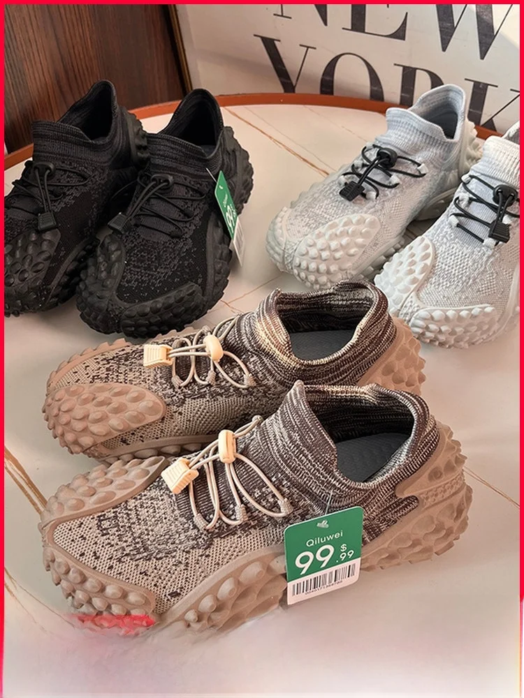 

Men's Casual Outdoor Hiking Shoes Breathable Mesh Slip-On Soft Rebound Anti-Slip Summer New Style Comfortable Walking Shoes