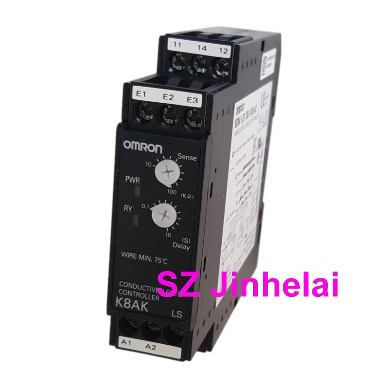 Omron K8ak-ls1 100240vac ou 24vac dc Originais Autênticos Interruptores de Nível Líquido Relé de Monitoramento