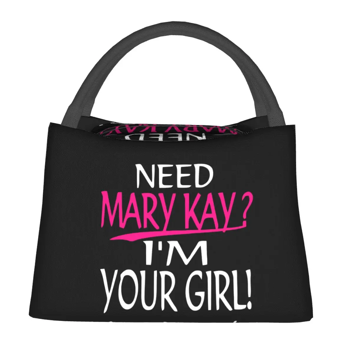 Need Mary Kay I_m Your Girl Mary Kay Lunch Bags Insulated Bento Box Lunch Tote Picnic Bags Cooler Thermal Bag for Woman School