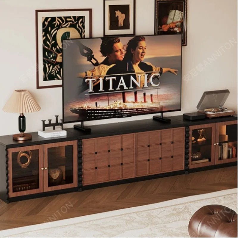 

Развлекательный центр Гостиная Современный монитор Скандинавский Ретро ТВ-стол Эстетический минималистский Suporte Para Мебель для ТВ-салона