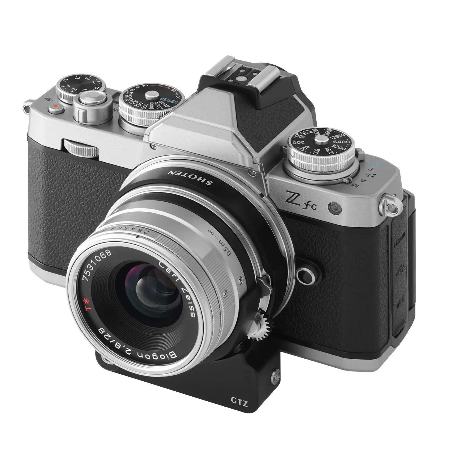 Shoten GTZ محول عدسات التركيز التلقائي لعدسة Contax G-Mount إلى محول كاميرا Nikon Z-Mount zf ZR zfc Z5 Z9 Z50 z8 z63 z7 Z6 II