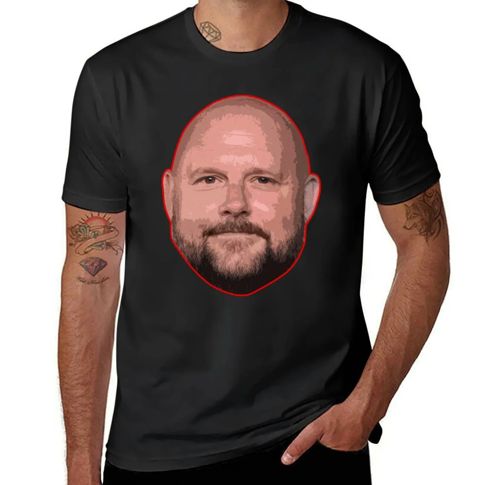 

Brian Daboll Big Head T-Shirt fashion shirts new edition blue archive affliction shirts mens graphic t-shirts