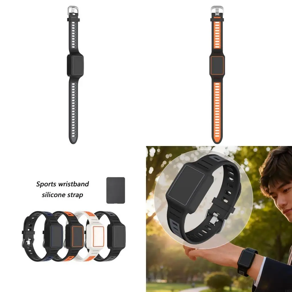 

Quick Release Silicone Band for Helio Wristband Comfortable All Day Wear