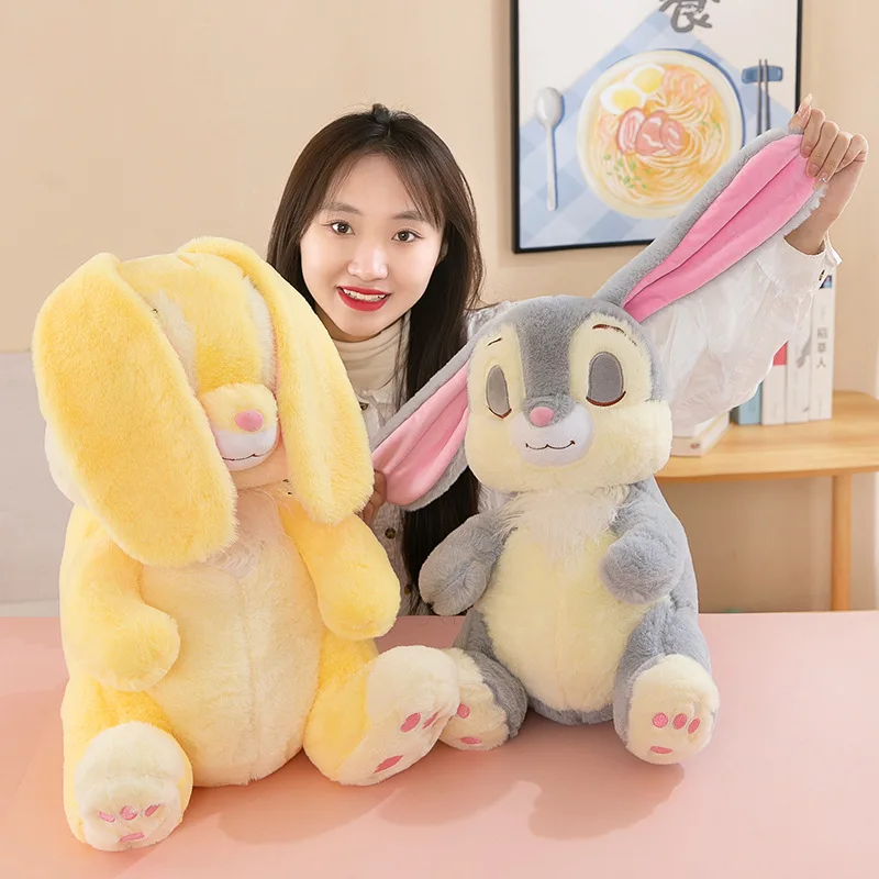 Anime Disney Bunny Thumper Plush Toy Sleeping Pillow Cartoon Cute Soft Stuffed Dolls Decoration Toys For Children Birthday Gifts