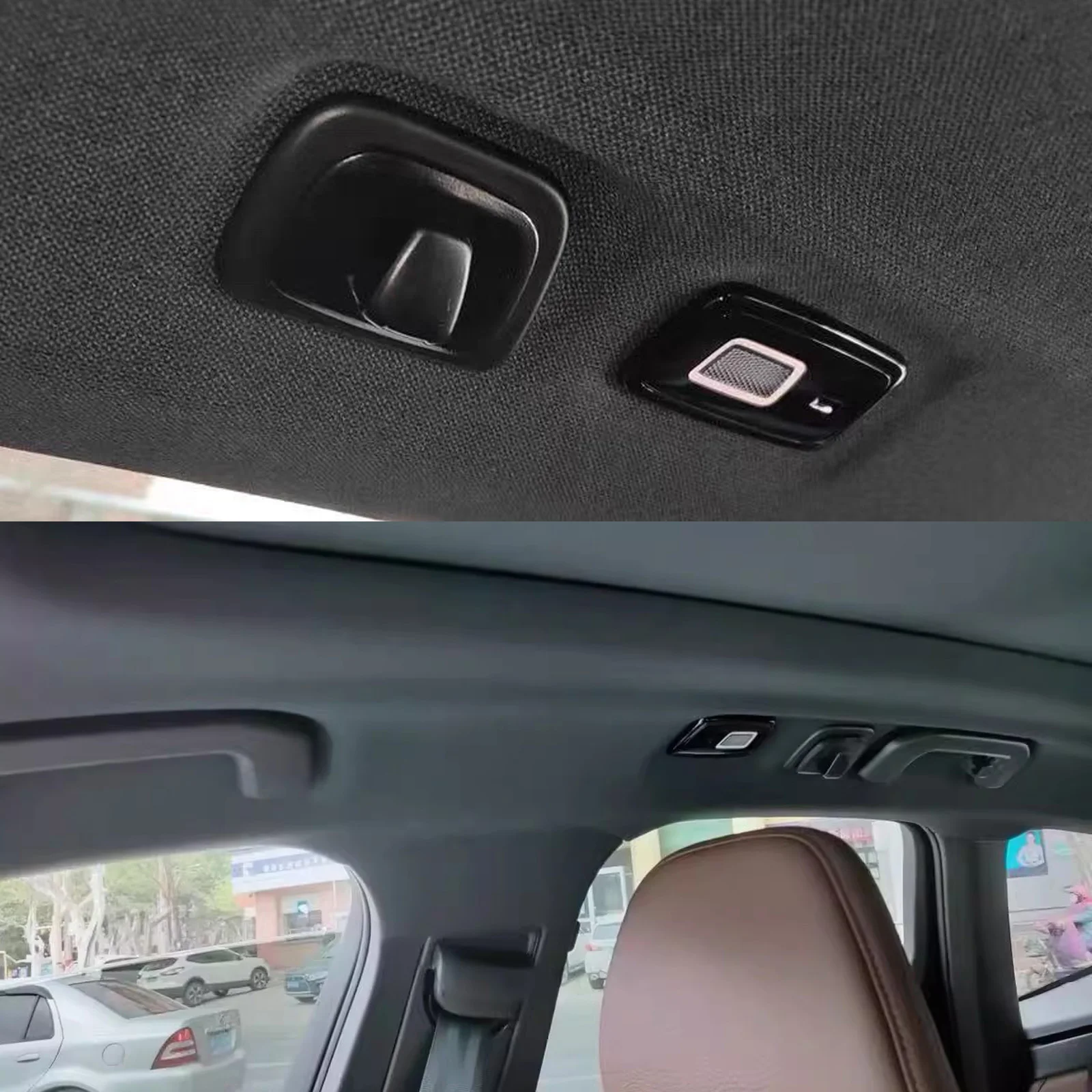 Für Volvo XC40 XC60 18-20 für XC90 S90 V90 16-20 Auto-Aufhängehaken Rücksitz-Dachhaken 1 Paar Innenraum-Zubehör Aufbewahrung – Detail 2