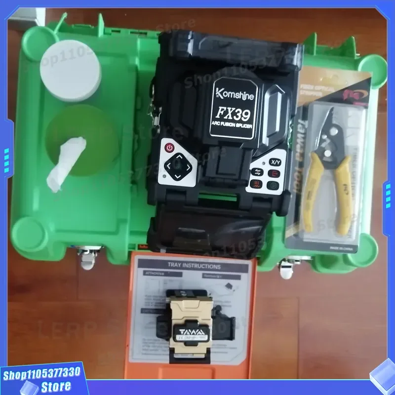 Komshine FX39 Fusion Splicer High Quality Alignment Optic Fiber Welder   Equipment for Fiber Optic Splicing