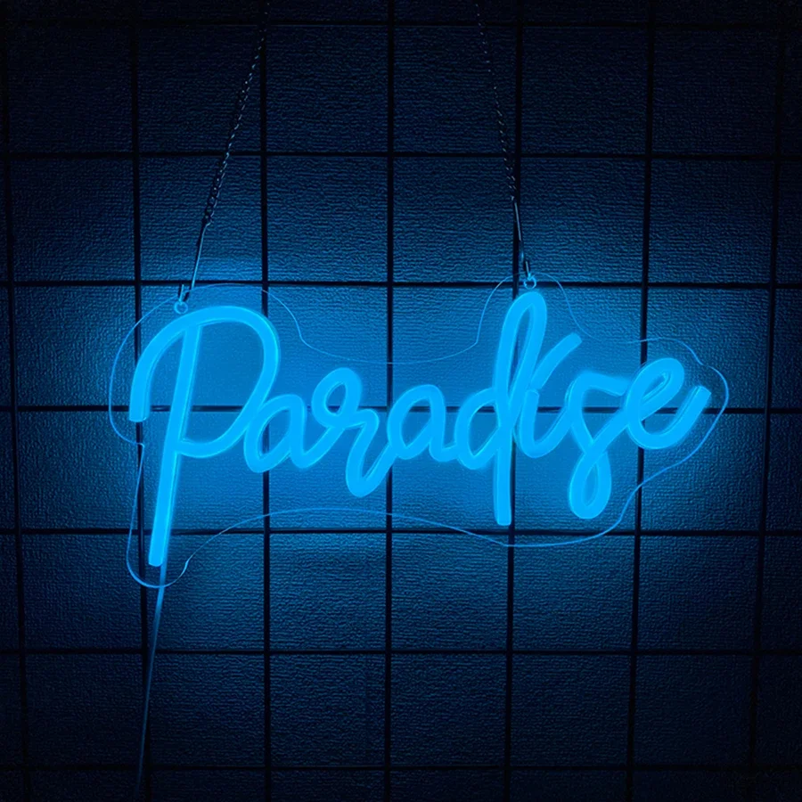 نادي غرفة نوم ويندوز غرفة بار جدار الفن مصباح ليد تسجيل الديكور حفل زفاف عيد ميلاد الجنة النيون تسجيل لديكور الحائط #4