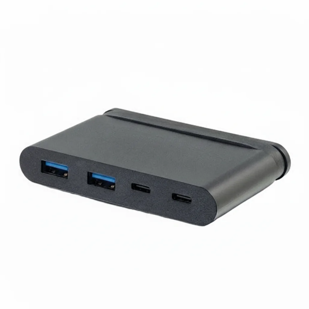 

C2G 757120269144 USB C Hub - Black - USB A x2, USB C and Power Delivery Up To 100 Watts - External - 4 USB Ports - Used-Like New