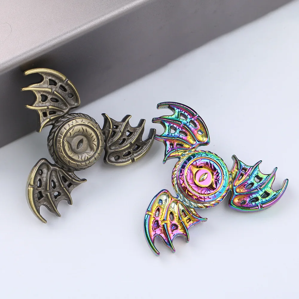 Spirit Devil's Eye Gyro Kreatives Zinklegierungs-Fingerspinner Fliegender Drache Entspannungs- und Freizeitspielzeug Fingerspitzen-Gyro Fidget-Spielzeug – Detail 1