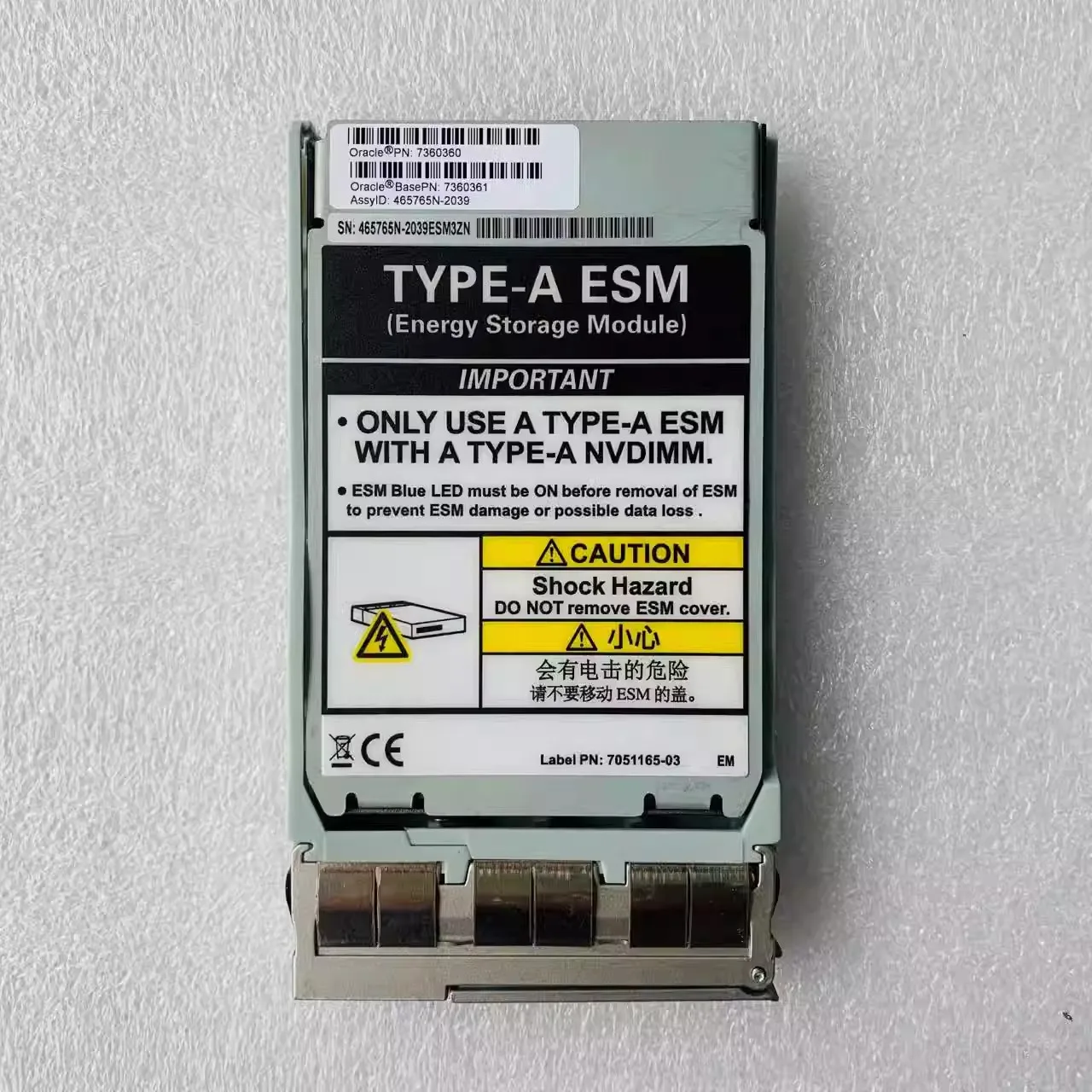 

7360363 7360360 FS1-1 TYPE-A Замена энергетического модуля ESM для Sun Oracle 7308302 7308312 7360363