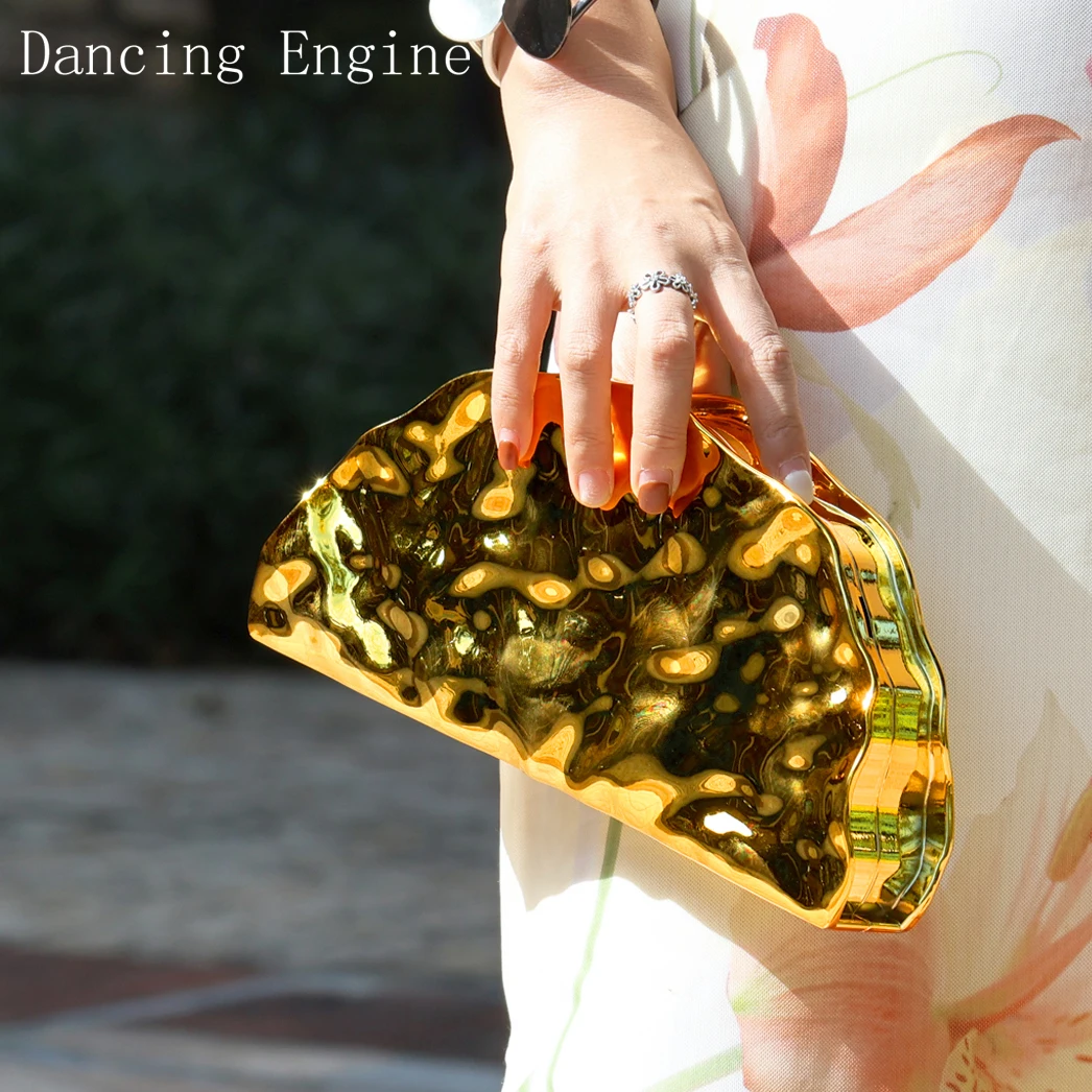 

Golden bag Purses and handbag luxury Designer Shoulder Bag Purse women's bag Wedding Evening Clutch Bag party bag